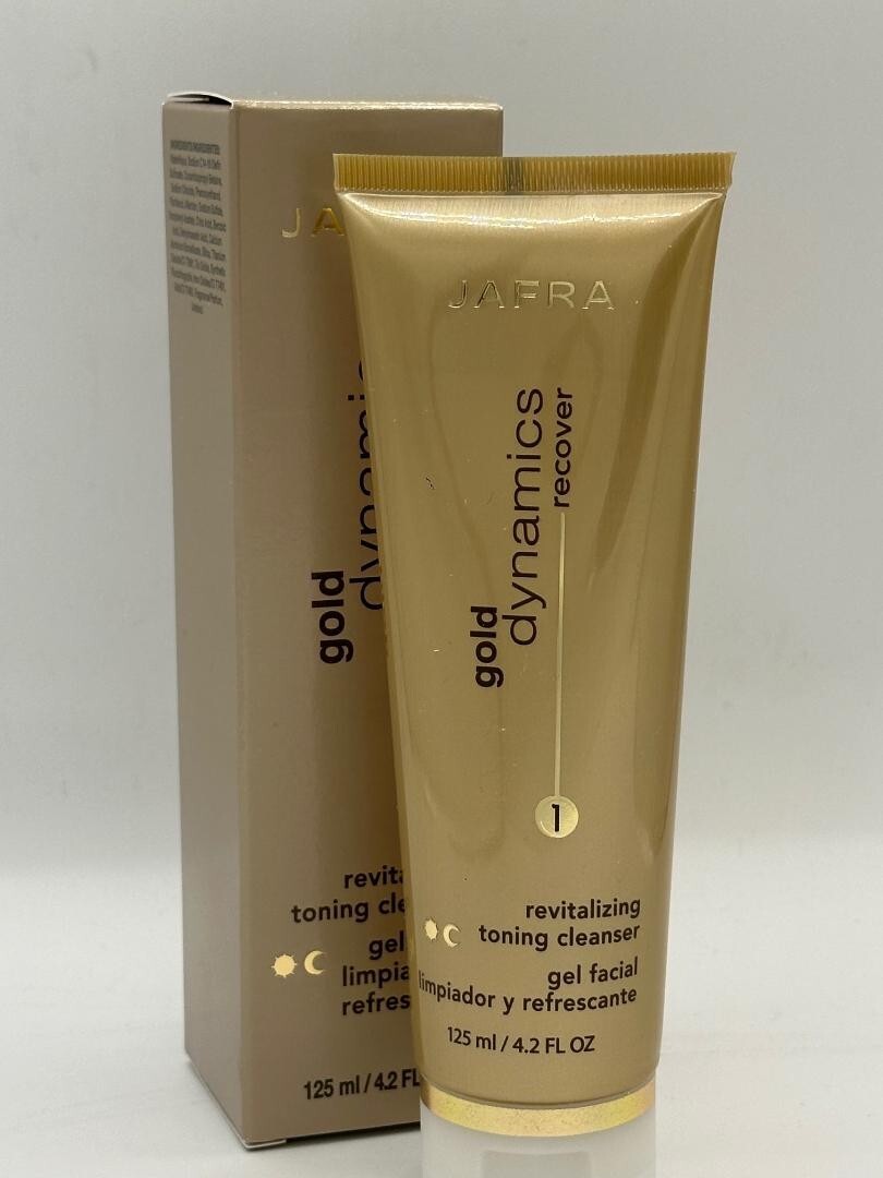 Jafra Gold Dynamics Revitalizing Facial Cleanser 4.2 oz - Toning, Purifying Skin
