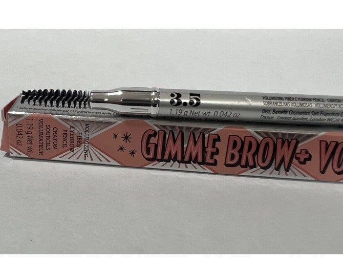 Volumizing Eyebrow Pencil - Gimme Brow+ Fiber Brow Styler in Neutral Medium Brown