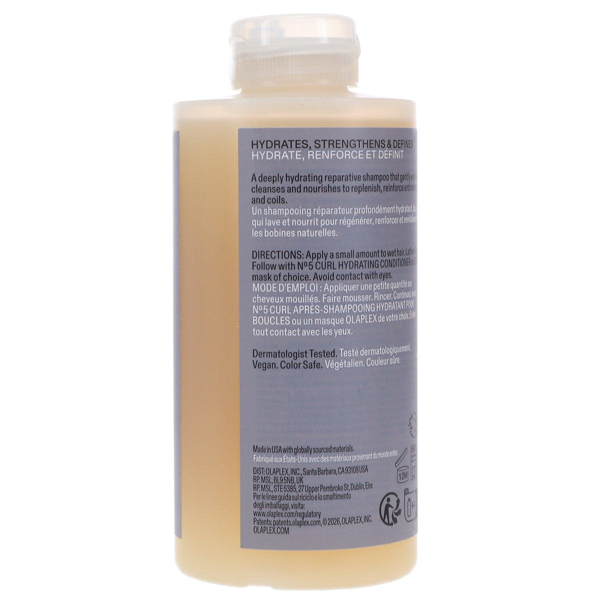 Hydrating Curl Shampoo for Defined Bouncy Curls - 8.5 oz