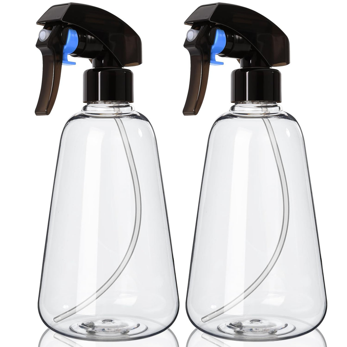16oz Fine Mist Spray Bottle Pack for Gardening, Hair & Cleaning