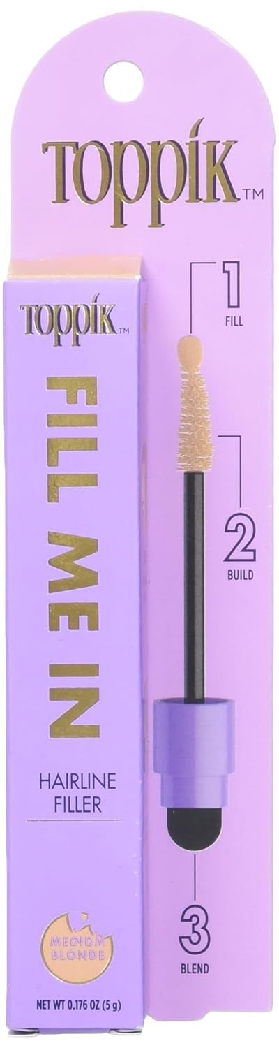 Hairline Filler Wand - Medium Blonde, 0.176 oz