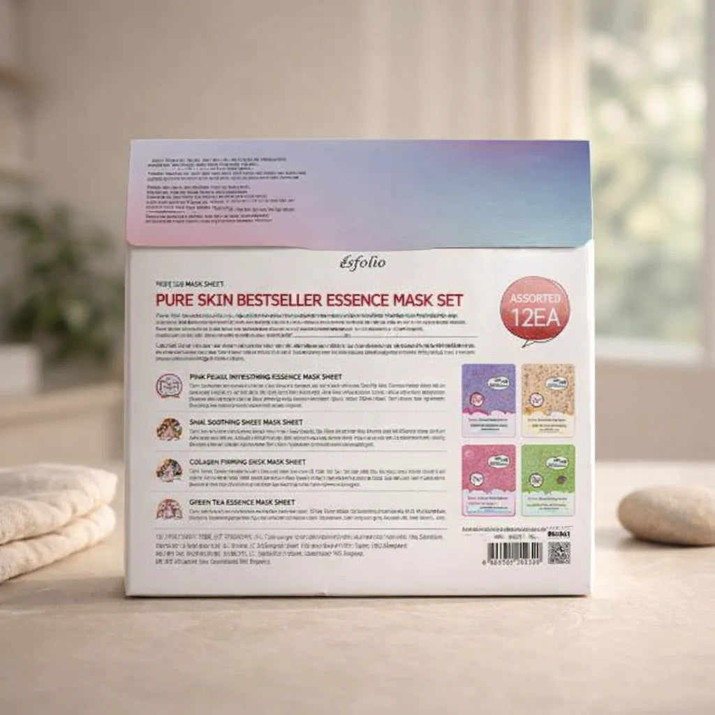 Hydrating Sheet Mask Set | Hyaluronic Acid & Snail Essence