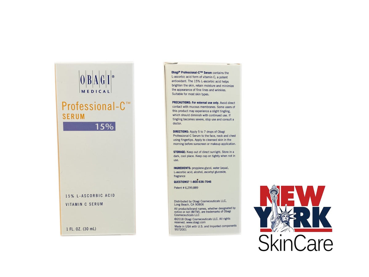 Obagi Professional C Serum 15% L Ascorbic Acid - Brightening Vitamin C Antioxidant 1oz