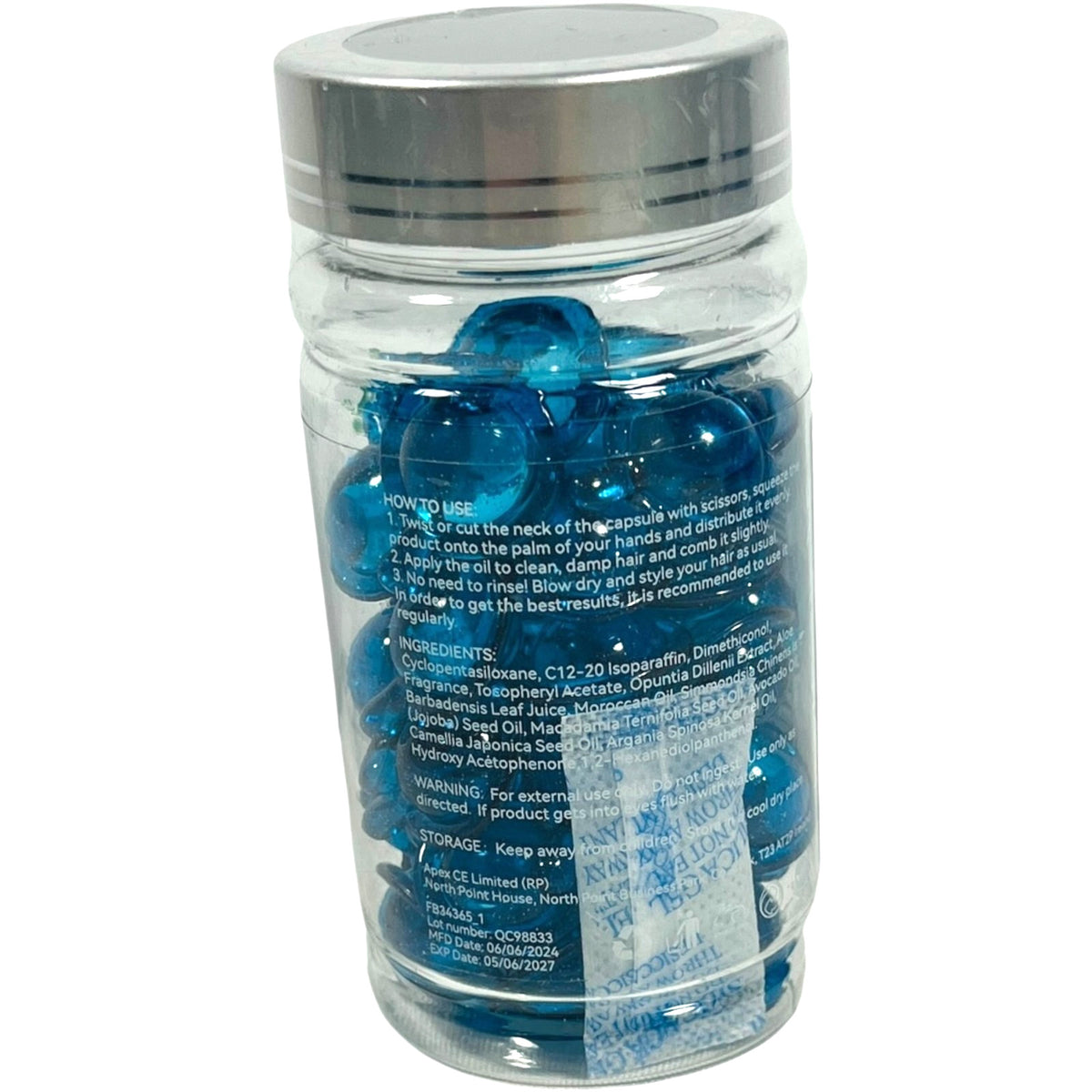 Hair Vitamin Leave-In Serum Capsules - 40 Count Hair Treatment