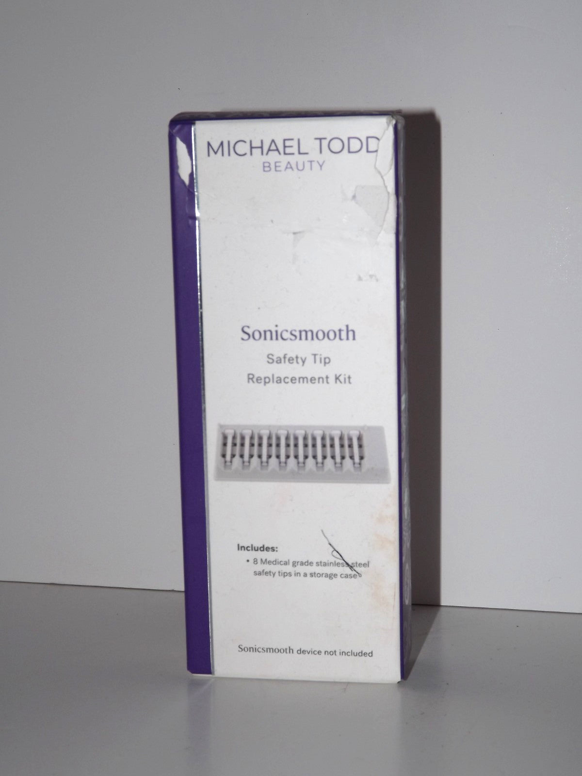 Safety Tip Replacement Kit for Sonicsmooth Device - 8 Stainless Steel Tips