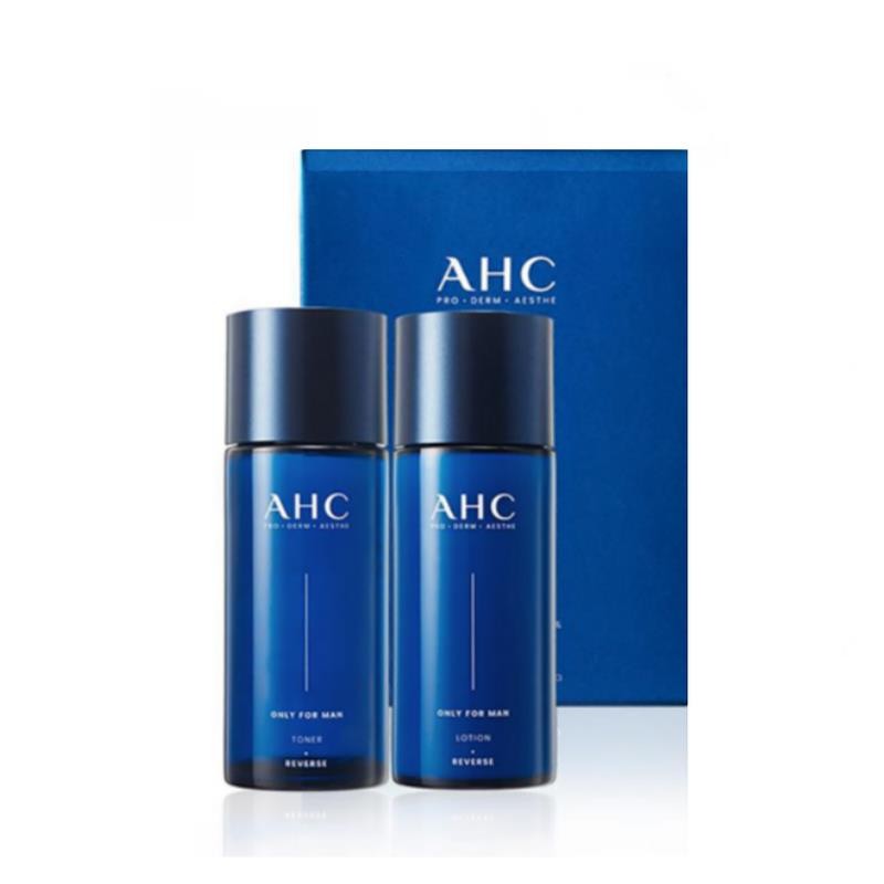 Men's Skincare Gift Set - Hydrating Toner & Emulsion in Box