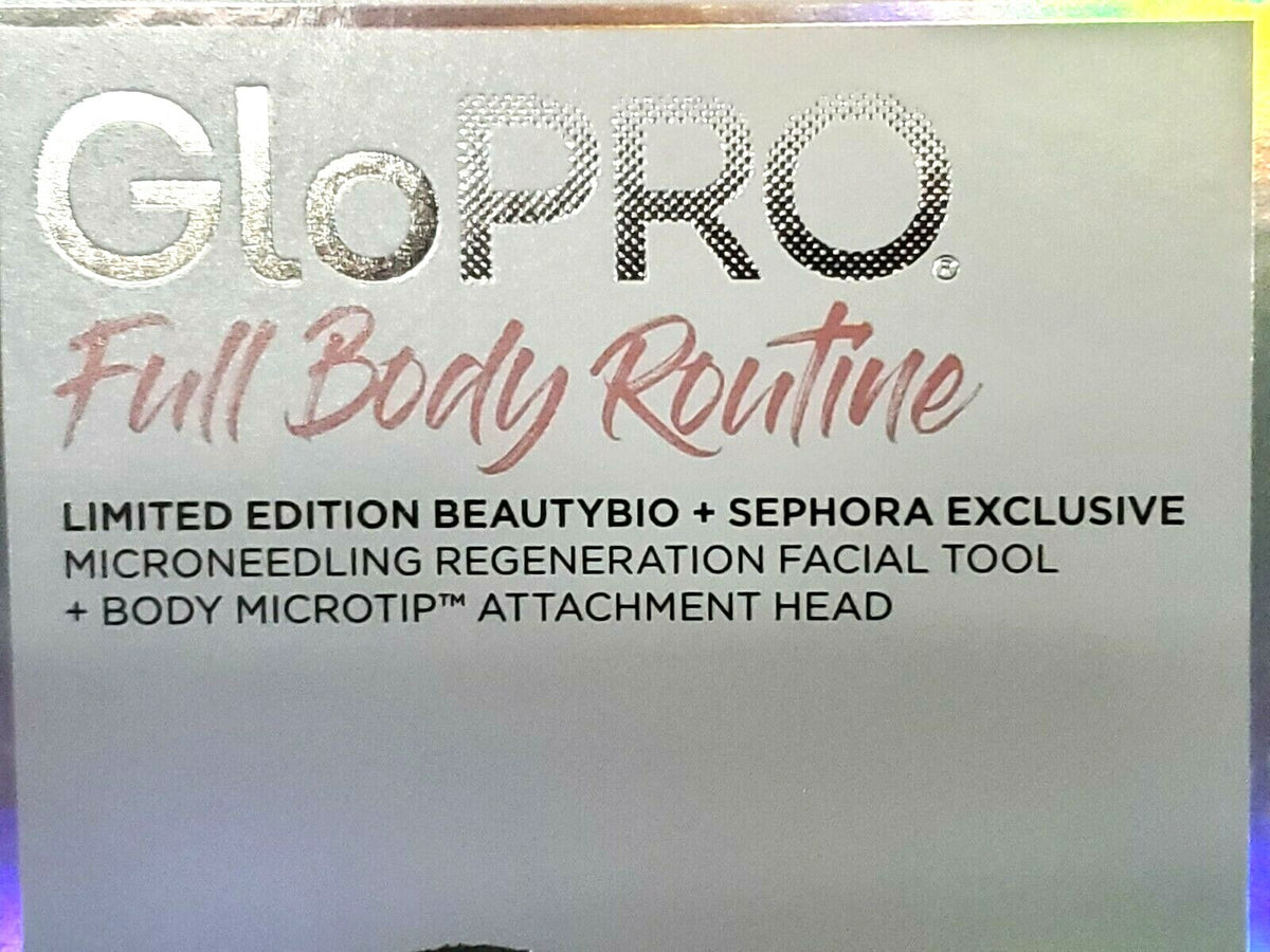 Microneedling Body & Facial Routine Set with Skin-Firming Cream and Brightening Oil