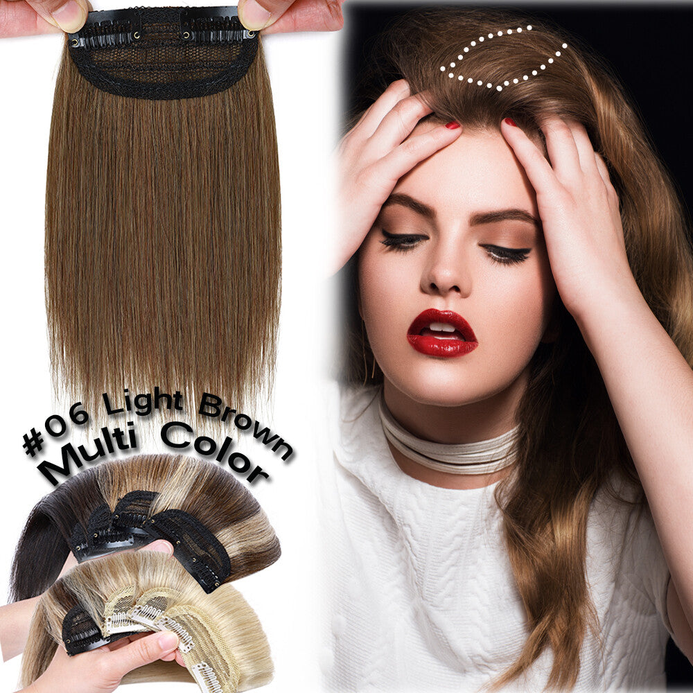 Remy Human Hair Extensions Clip-In One Piece Full Head Weft - Multiple Colors & Lengths