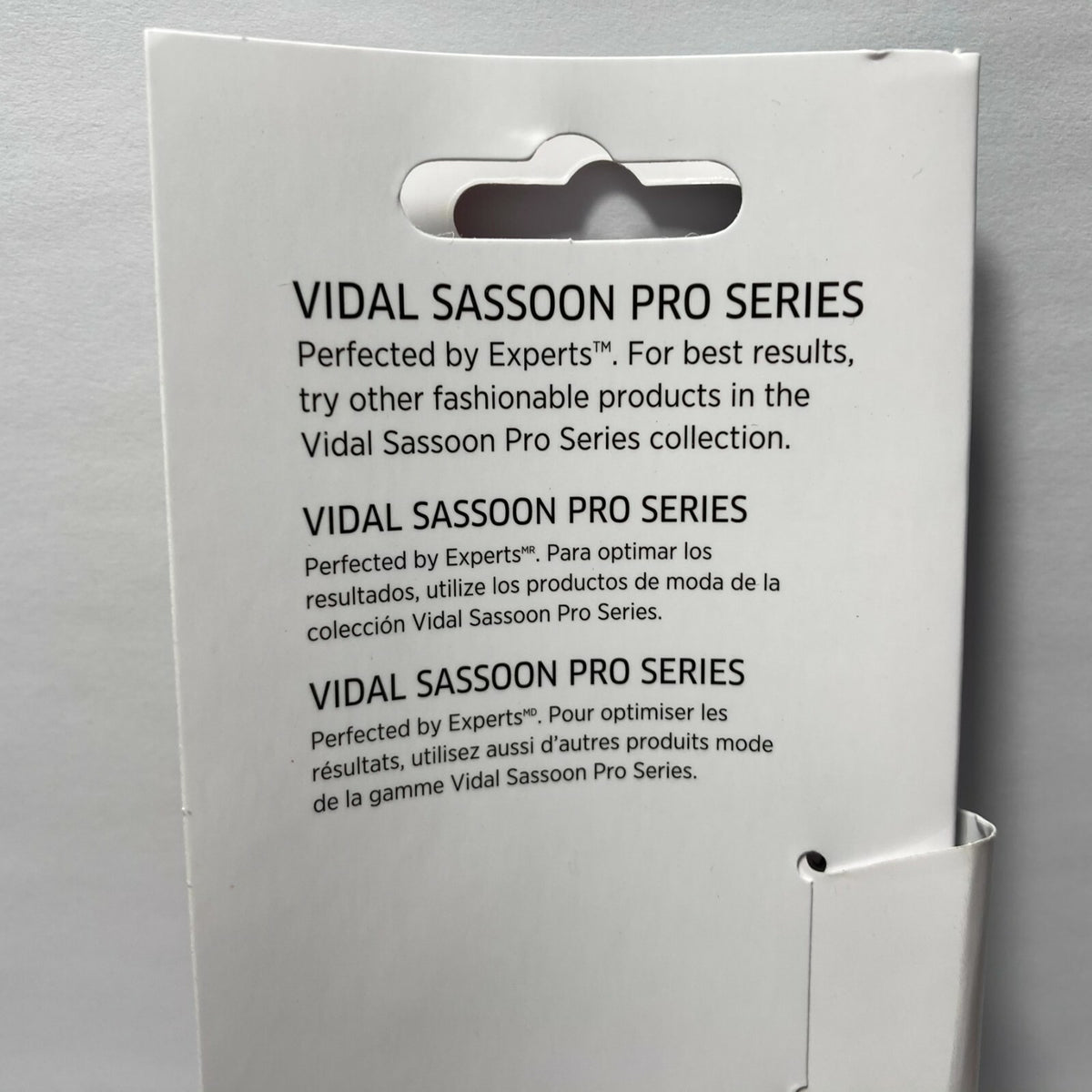 4) Vidal Sassoon Comb Teeth Secure Hold Sure Grip Clix Hair Clips