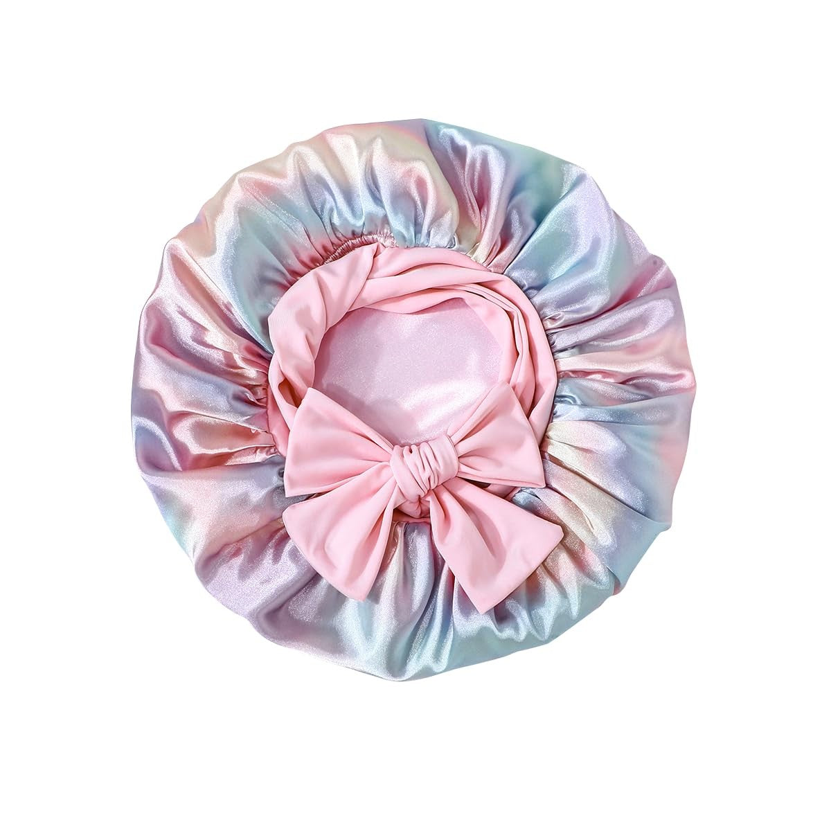 GDTOGRT Satin Silk Bonnet for Sleeping Women, Double Layer One Size,