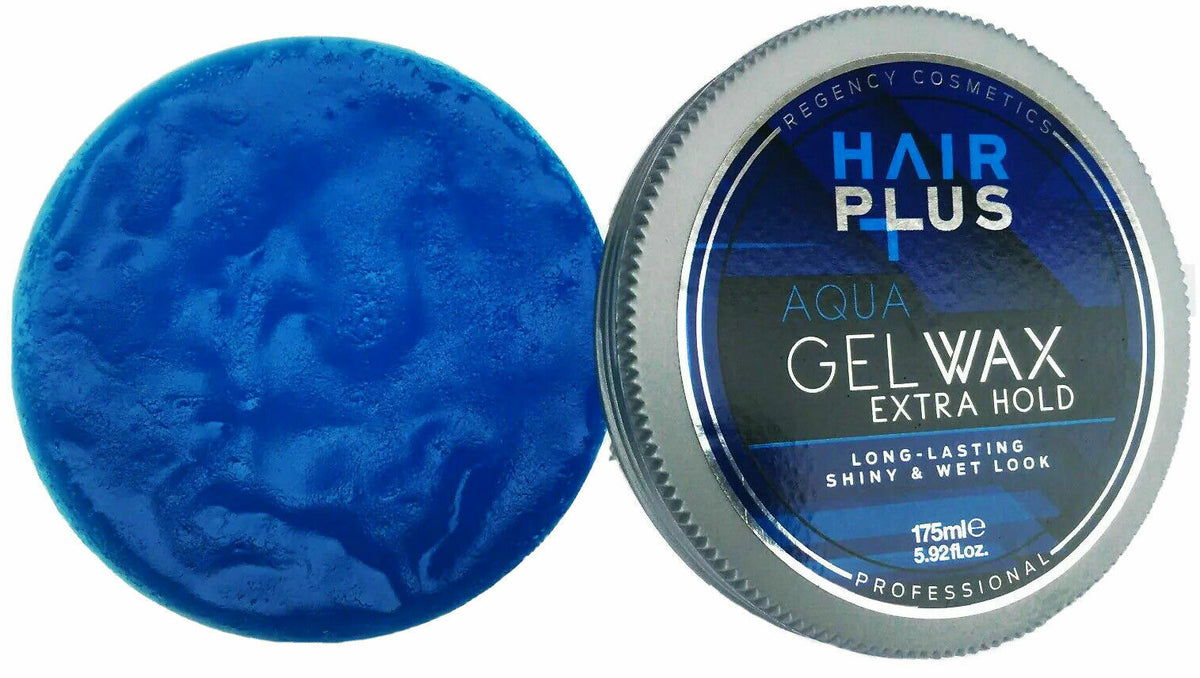 Water-Based Hair Gel Wax with Extra Hold & Shine 175ml - Wet Look Styling