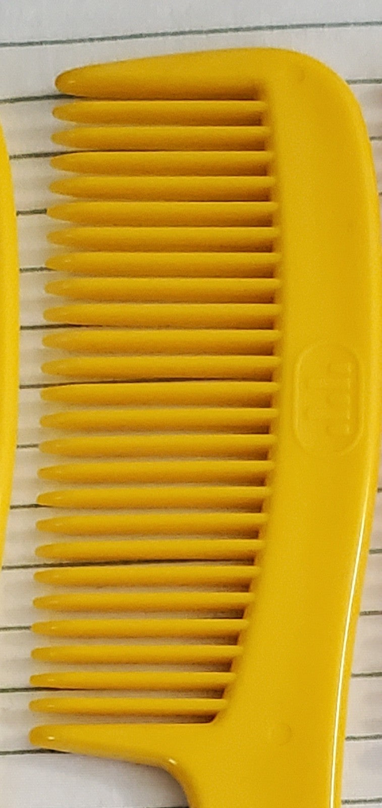 Vintage Tip Top Unbreakable Hair Combs Set - 8 Inch Styling Picks