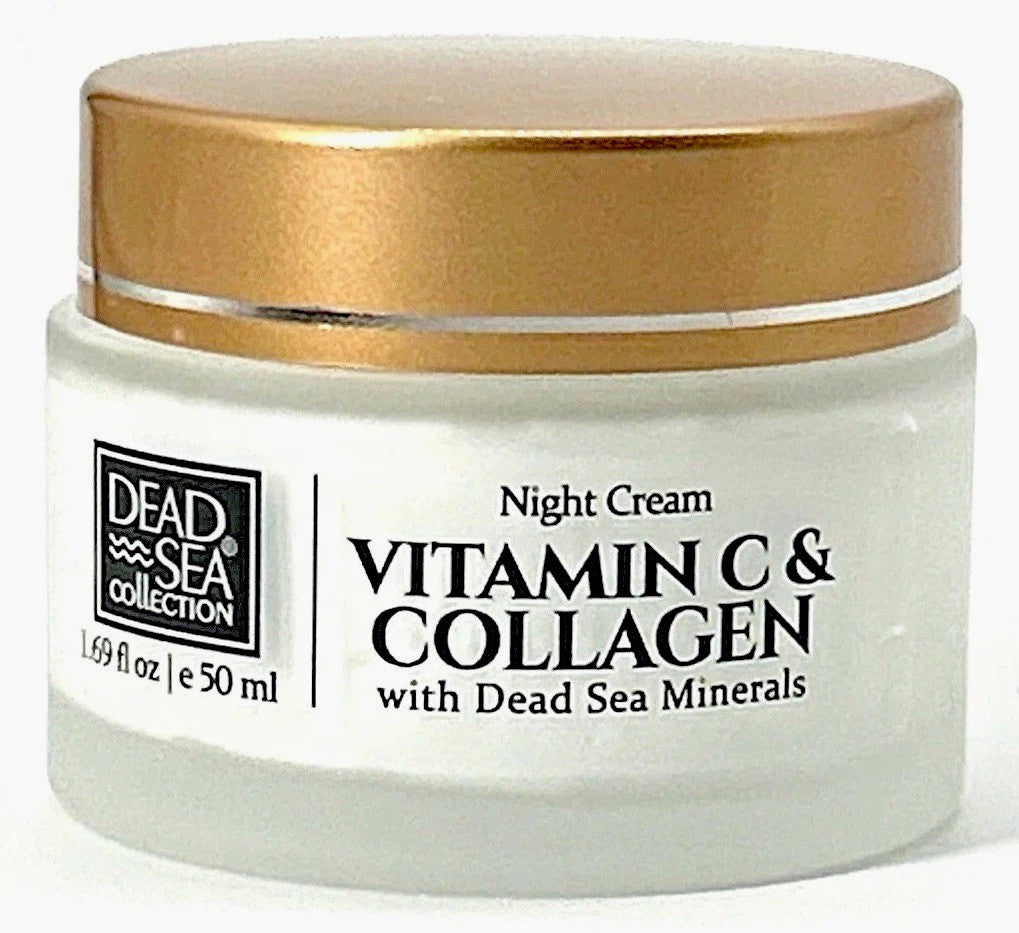 Vitamin C Collagen Night Cream - Anti-Aging Moisturizer for Youthful Skin