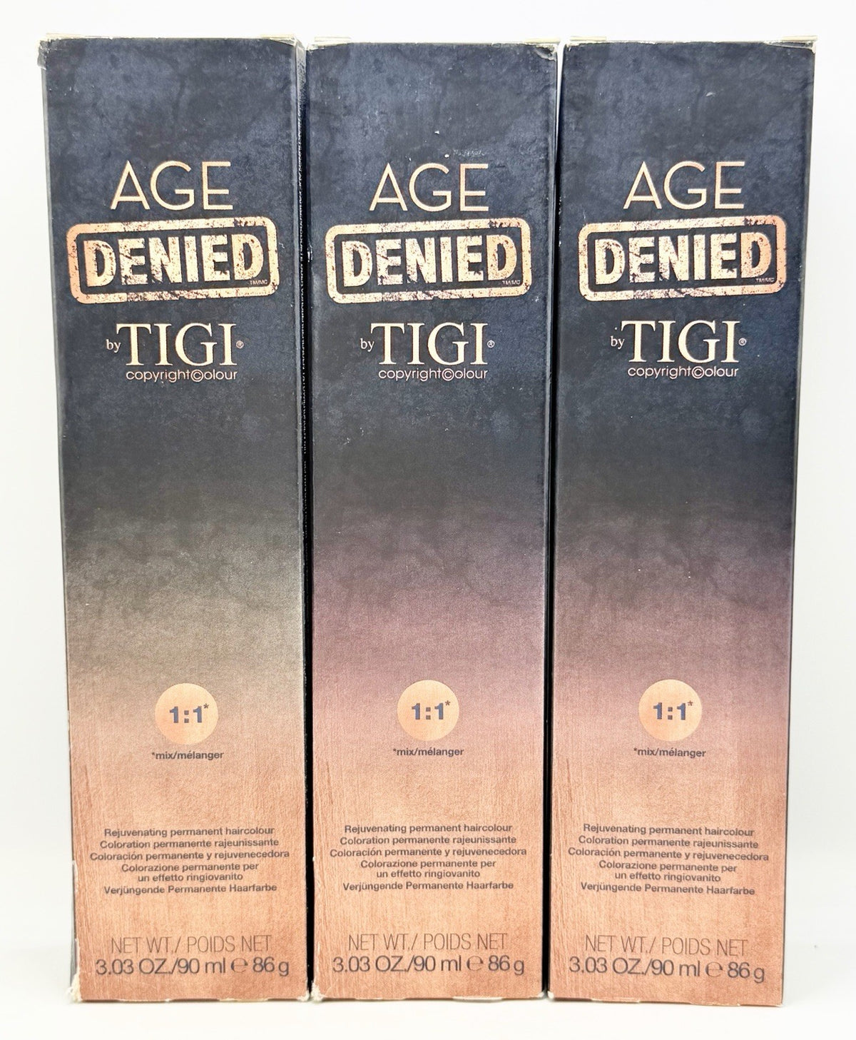 Permanent Hair Color 7/64 Red Copper Blonde 3.03oz - 3 Pack