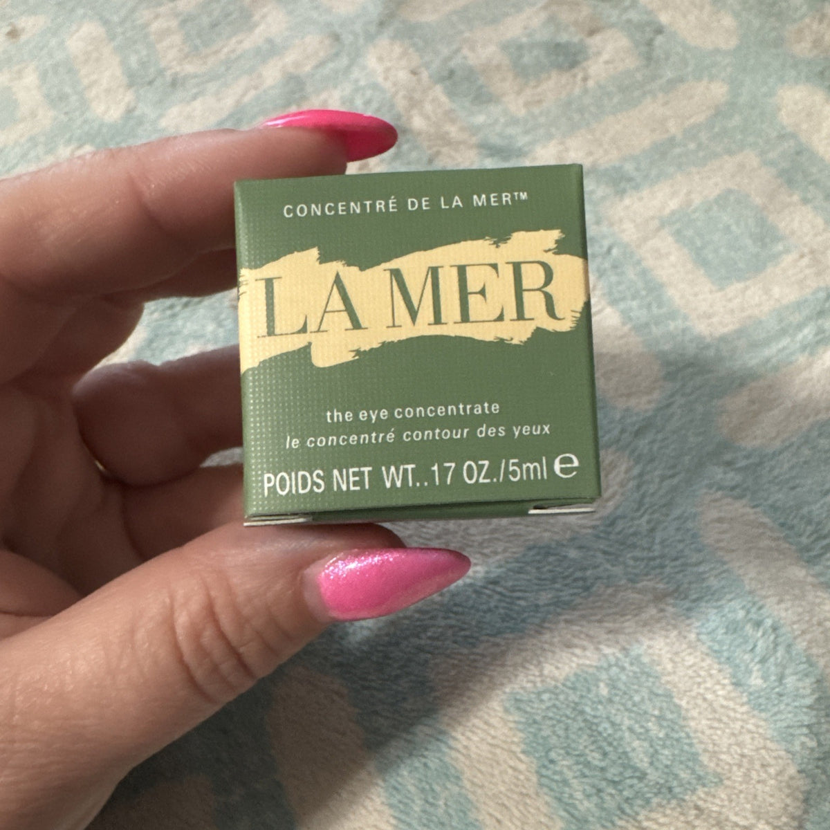 La Mer The Eye Concentrate Travel Size 0.17oz Anti-Aging Eye Serum