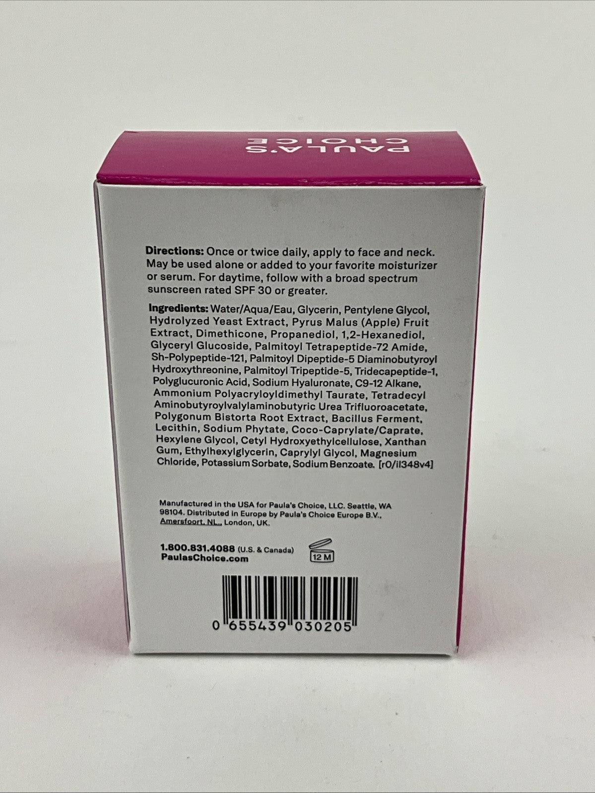 Pro-Collagen Multi-Peptide Face Serum Booster - Anti-Aging Skin Care