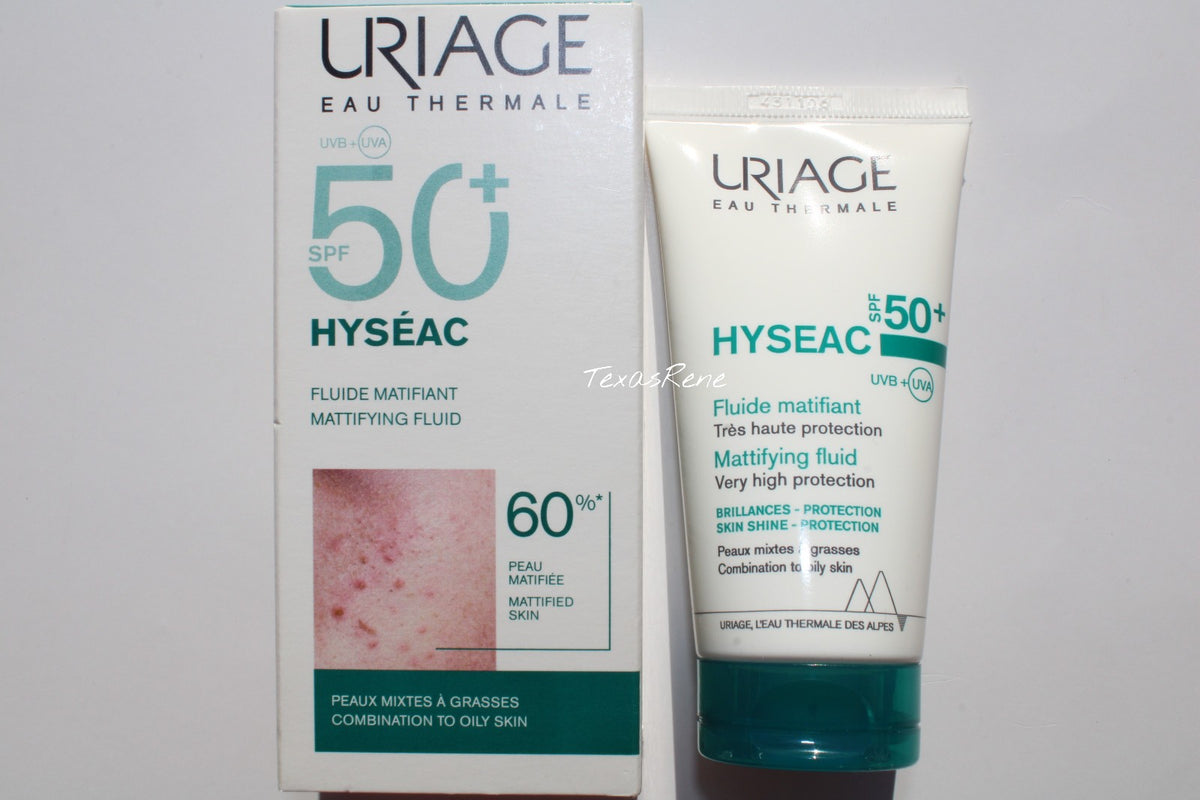 Uriage Hyseac Mattifying Hydrating SPF50+ Fluid for Oily & Combination Skin 50ml