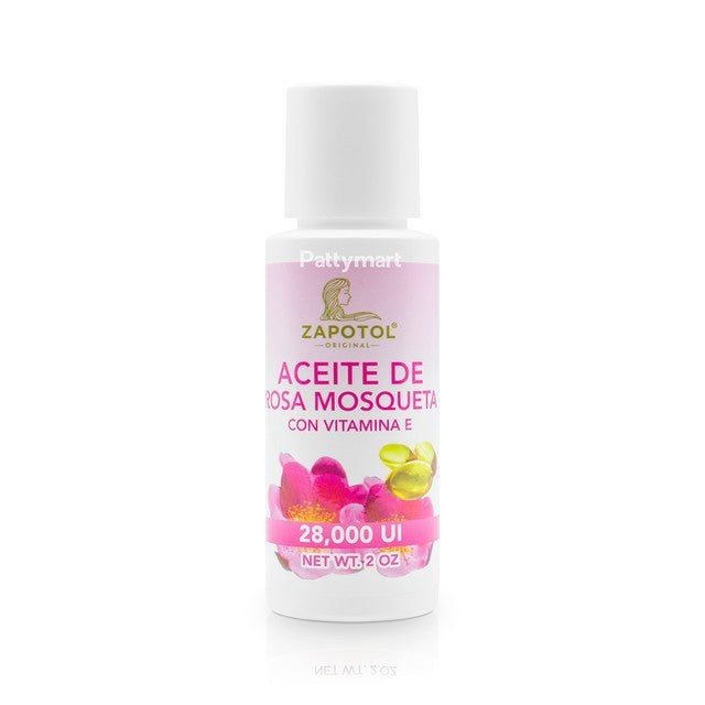ROSEHIP OIL WITH VITAMIN E / ACEITE ROSA MOSQUETA 2 OZ ZAPOTOL