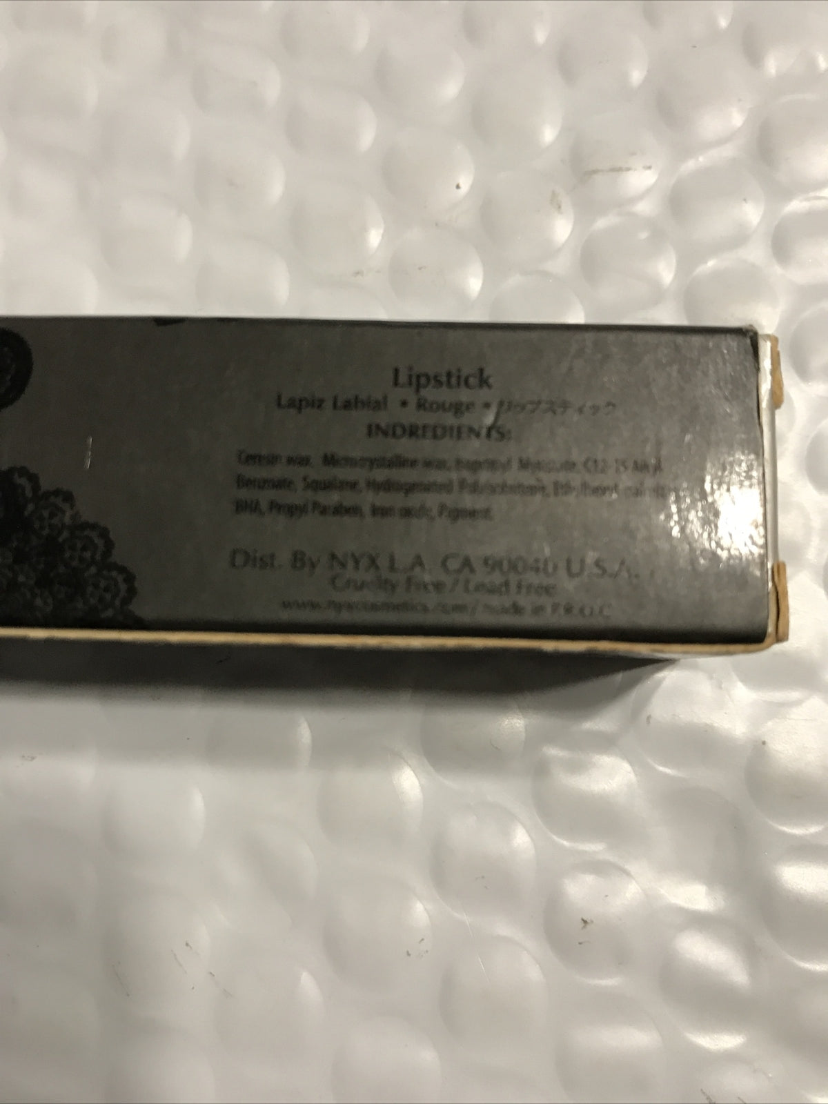 NYX Luxurious Black Label Lipstick BLL 146 Bloom Unsealed NIB