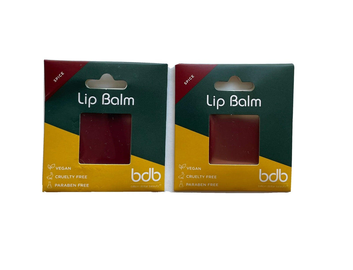 Lip Balm Set of 2 - Spicy Flavor Moisturizing Lip Care