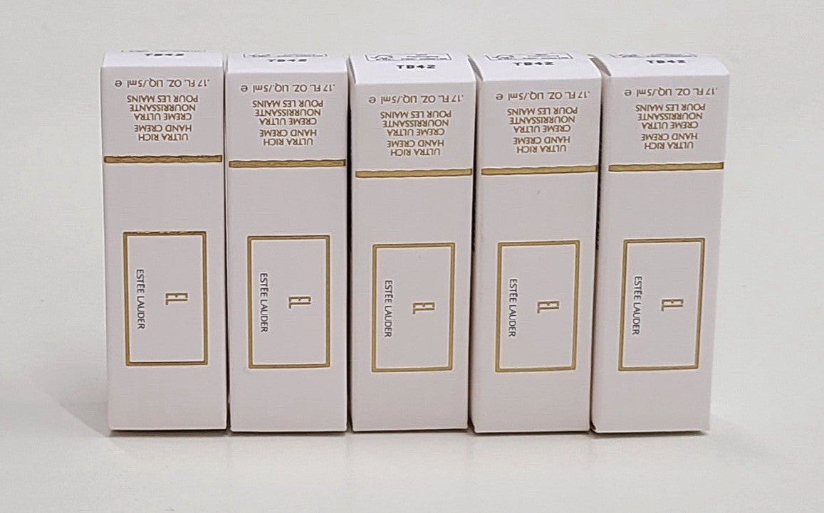 Estee Lauder Ultra Rich Hand Cream 0.17 fl oz - Set of 5