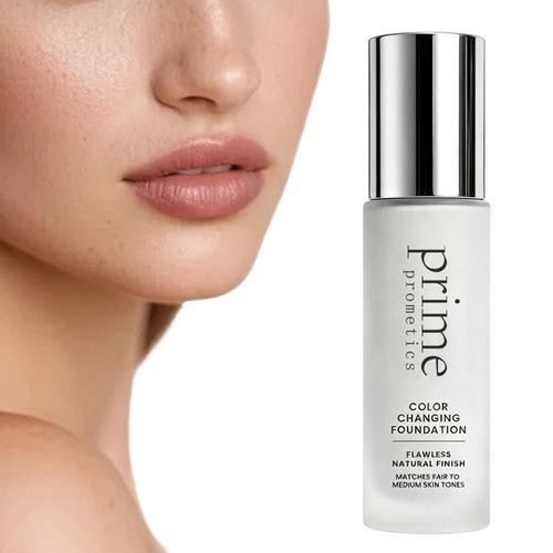 Color Changing Foundation for Mature Skin - 12-Hour Long Wear