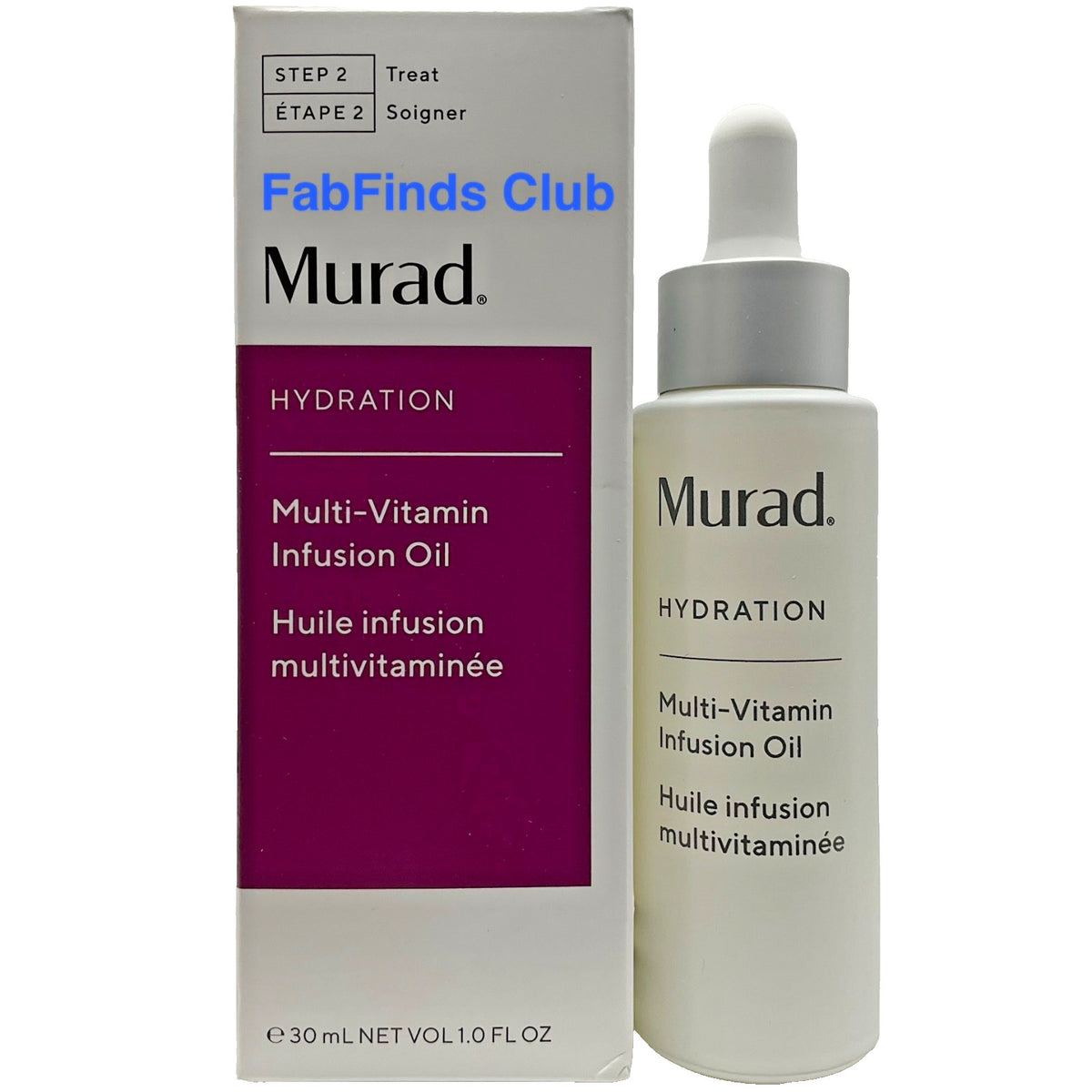 Hydrating Multi-Vitamin Facial Oil - 1oz, Youthful Skin Boost, Brightening