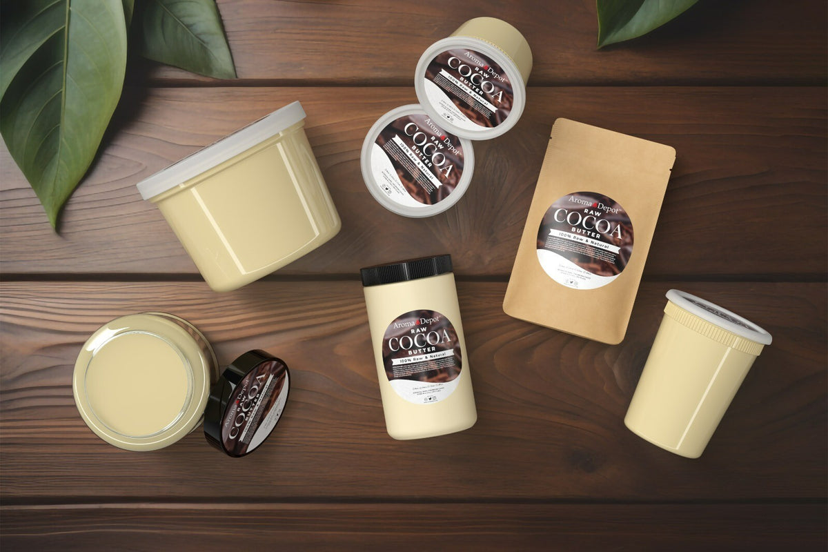 16 oz. Raw Cocoa Butter 100% Pure Cold Pressed
