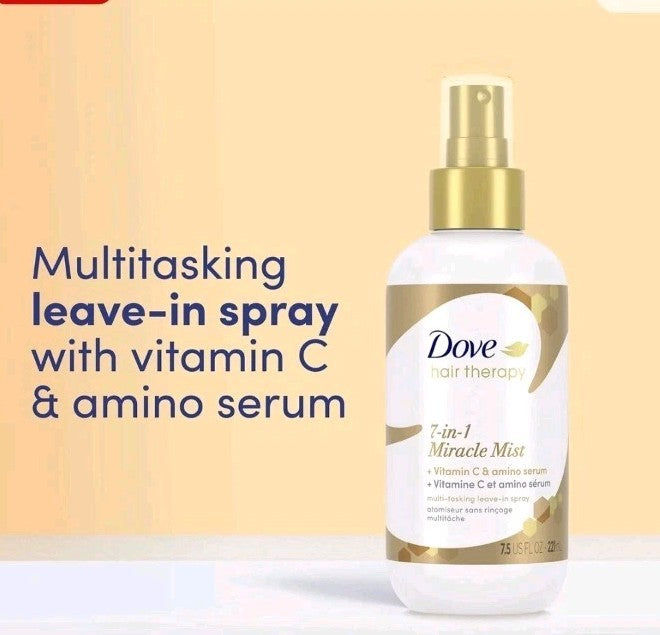 Dove 7 in 1 Miracle Leave-In Hair Mist for Healthy Hair