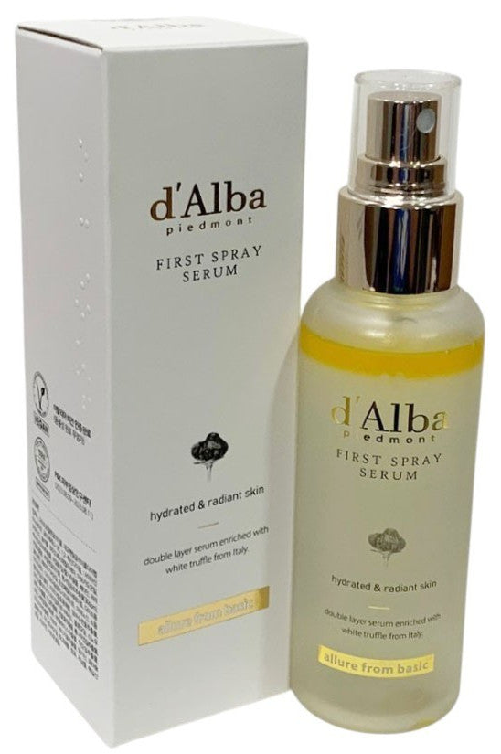 D'ALBA PIEDMONT Italian White Truffle First Spray Serum 3.38oz Sealed