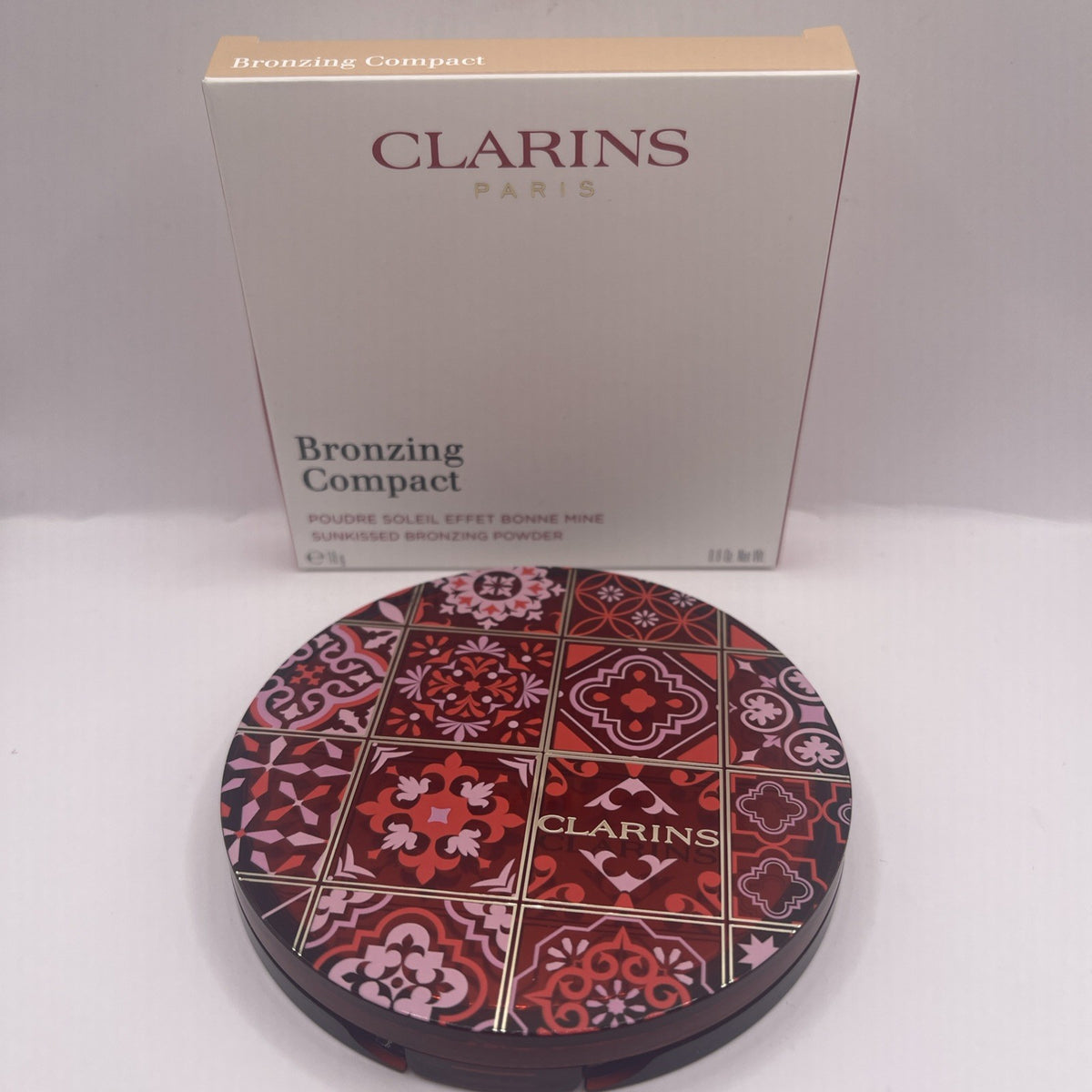 Clarins Bronzing Compact Limited Edition In Box