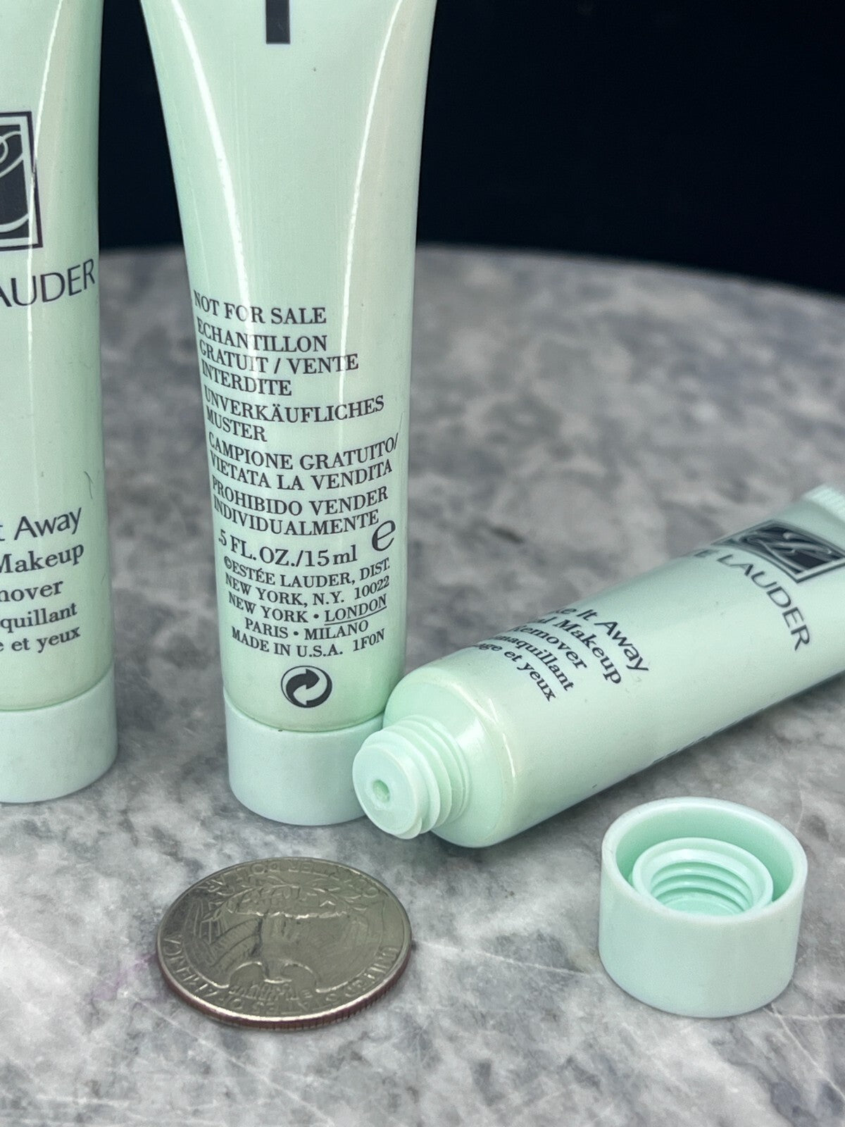 Travel Size Makeup Remover Set - 3 x 0.5oz Sample Bottles