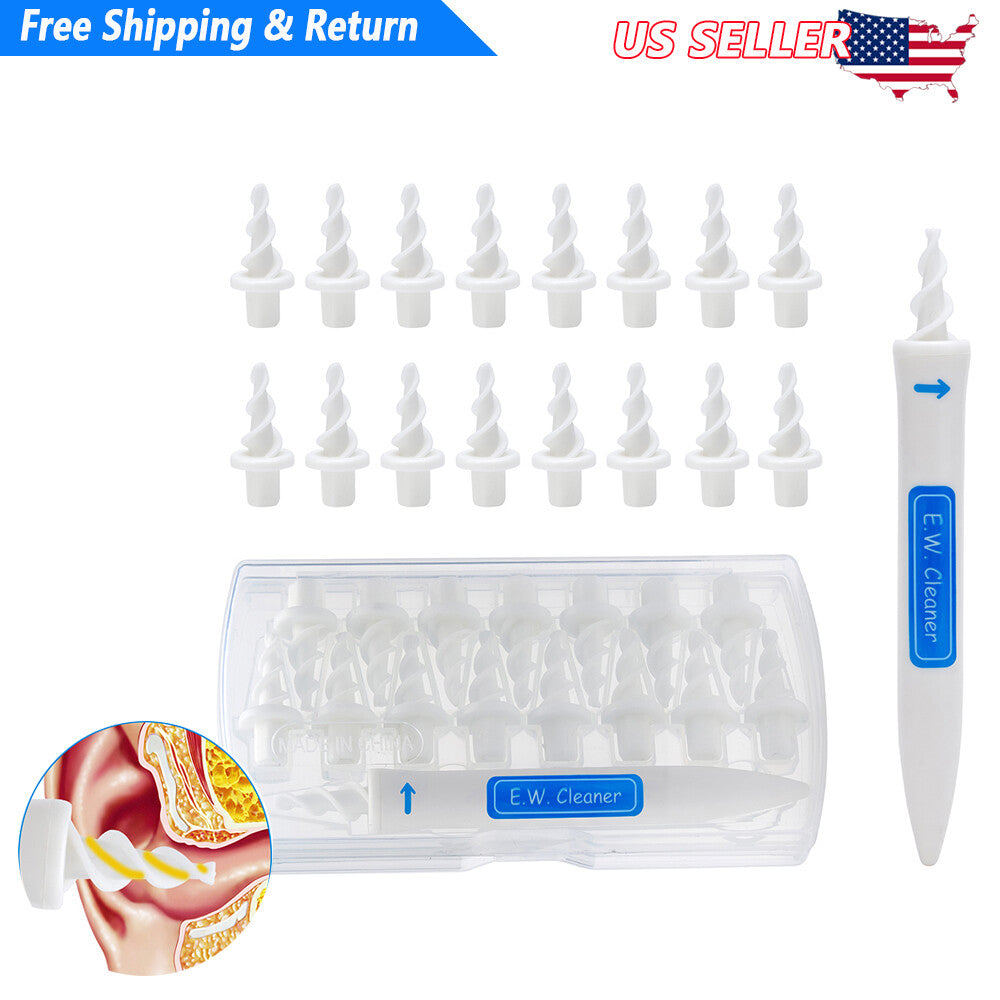 16-Piece Ear Pick & Wax Removal Tool Set, Resin & Silicone