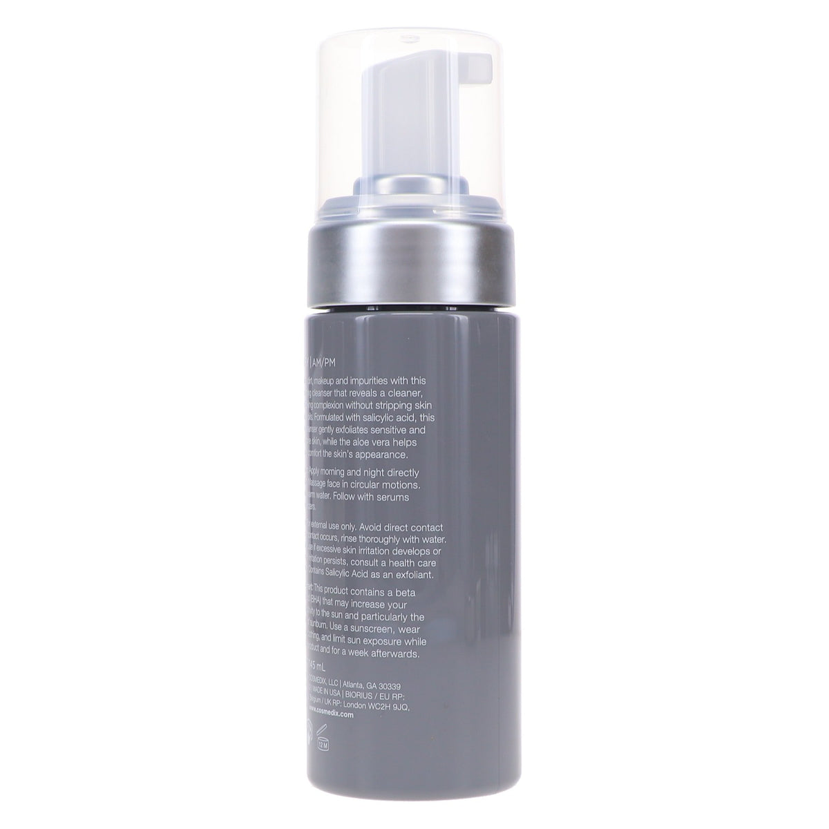 Salicylic Acid Foaming Cleanser for Sensitive Skin - 5 oz