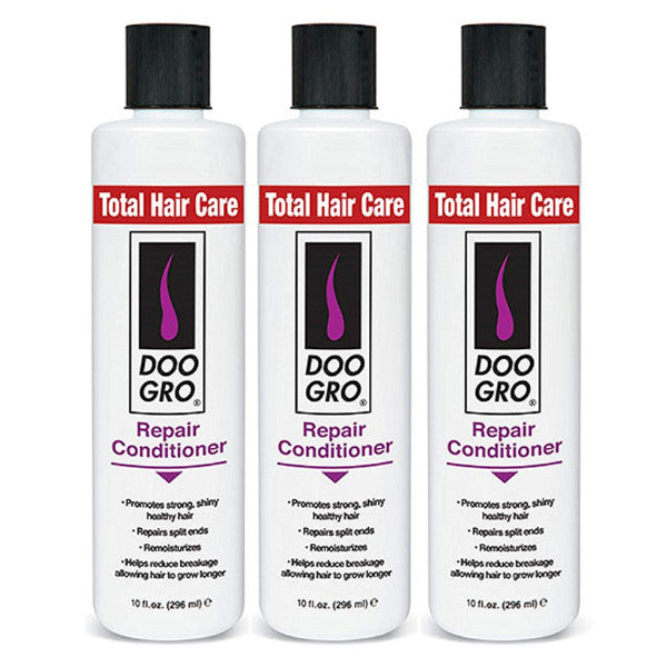 Repair Conditioner for Damaged Hair - Promotes Strength & Shine 10 fl oz | 3 Pack
