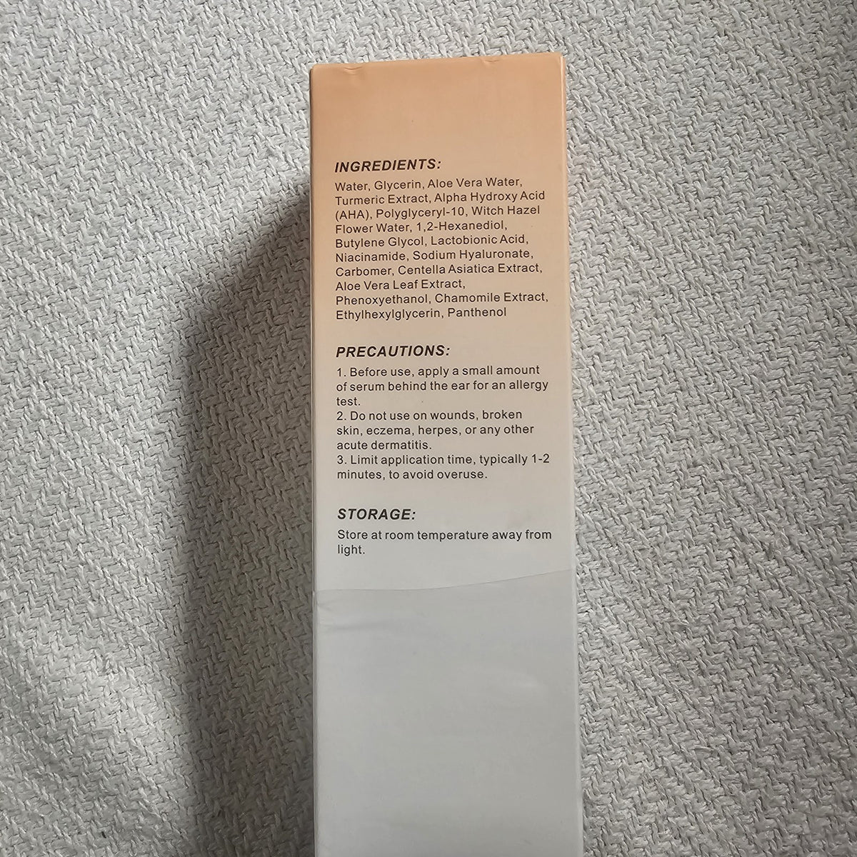 2 Pack NorCare Turmeric Micro-Bubble Exfoliating Spray 200ml AHA