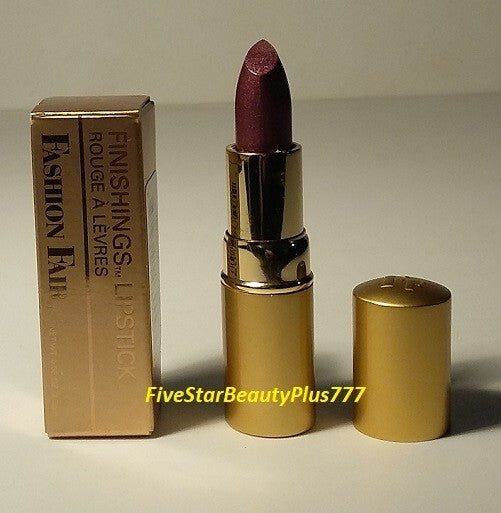 Lipstick - Plum Lux Full Size 0.08 Oz - Fashion Fair Finishings New