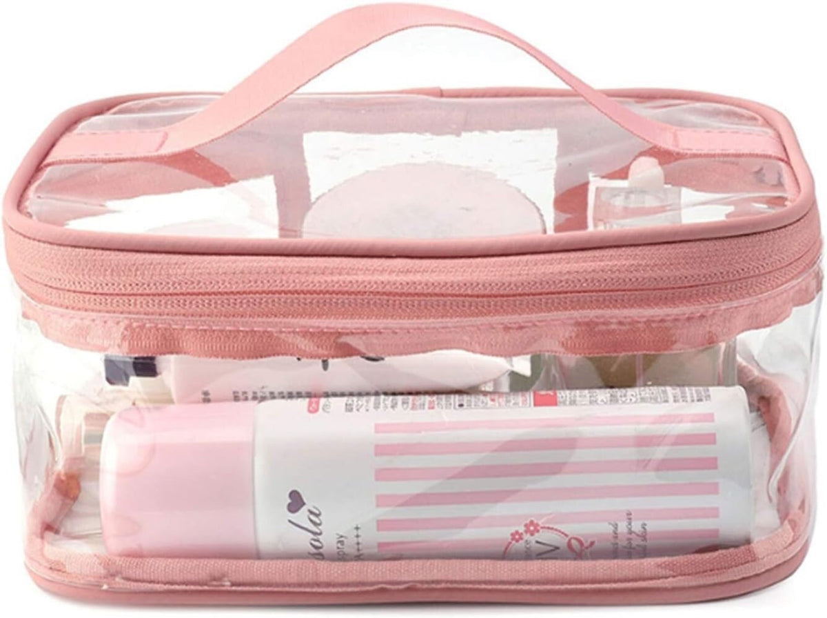 Waterproof Makeup Bag Set - Portable Travel Cosmetic Storage Pouch, 2 Pieces