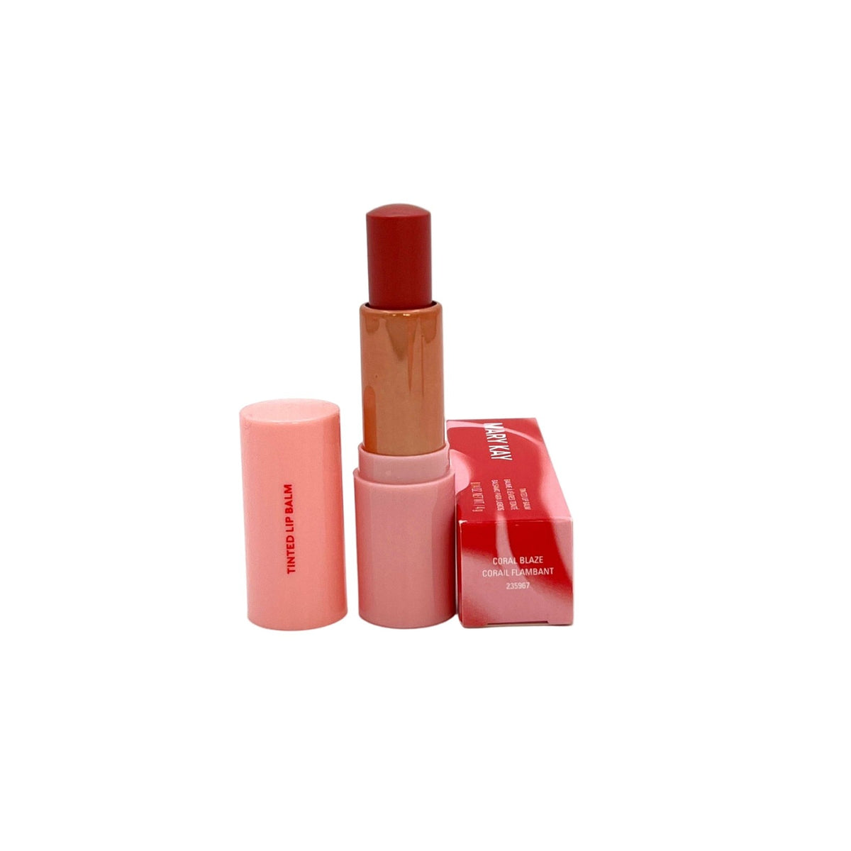 Tinted Lip Balm - Hydrating, Non-Sticky, Full Size, Assorted Shades