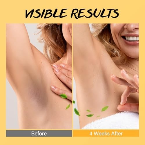 Underarm Detox Scrub with Turmeric and Vitamin C for Dark Spots & Odor Control