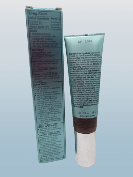 It Cosmetics CC+ Natural Matte Color Correcting SPF40 Deep Cool 1.08 oz