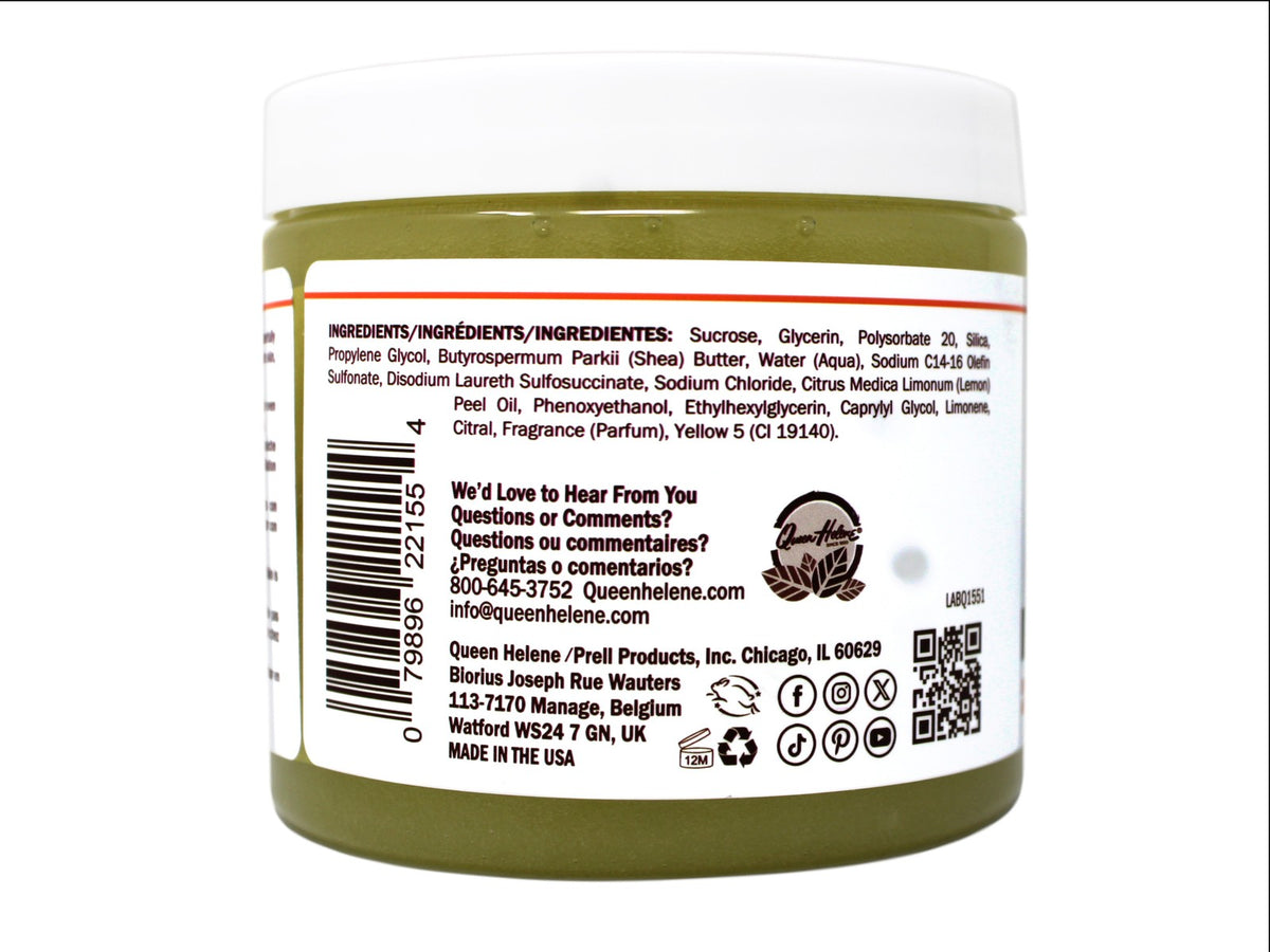 4 Pack - Queen Helene Citrus Radiant Sugar Scrub, Softens and