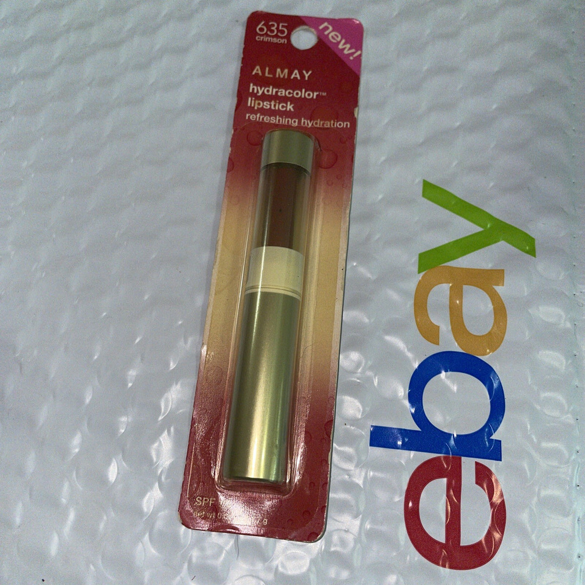 Almay Hydracolor Lipstick Crimson - Refreshing Hydration, Discontinued