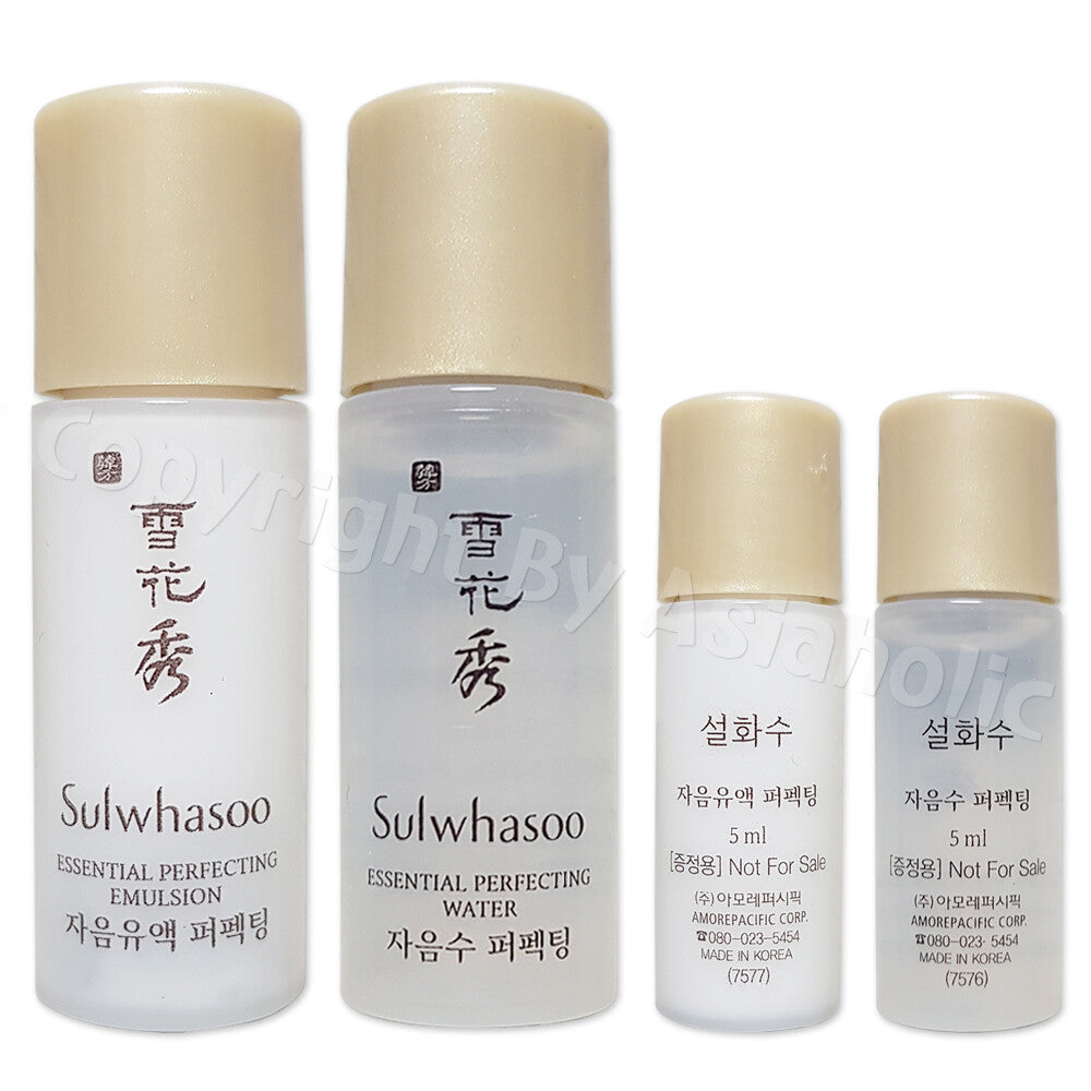 Sulwhasoo Essential Perfecting 5ml Water (10pcs) + Emulsion 20pcs