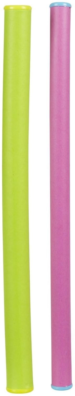 Conair Medium Spiral Hair Rollers - Flexible Foam Curlers for Bouncy Waves