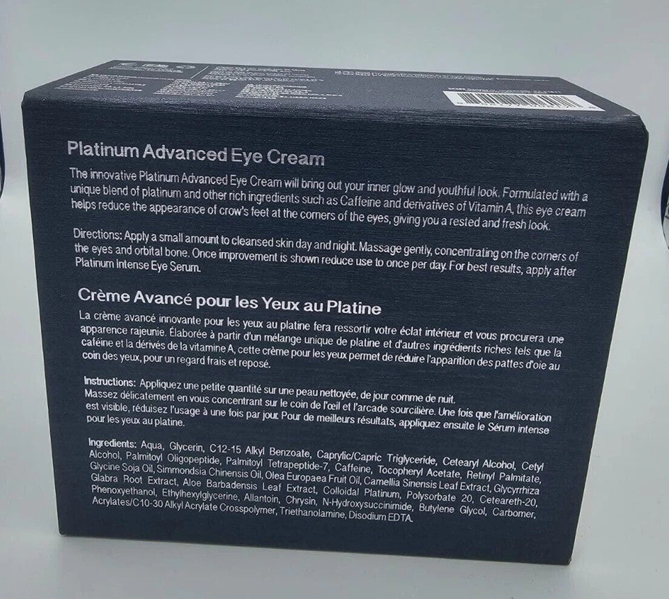 BIONYX Platinum Advanced Eye Cream - 30g Hydrating Eye Treatment