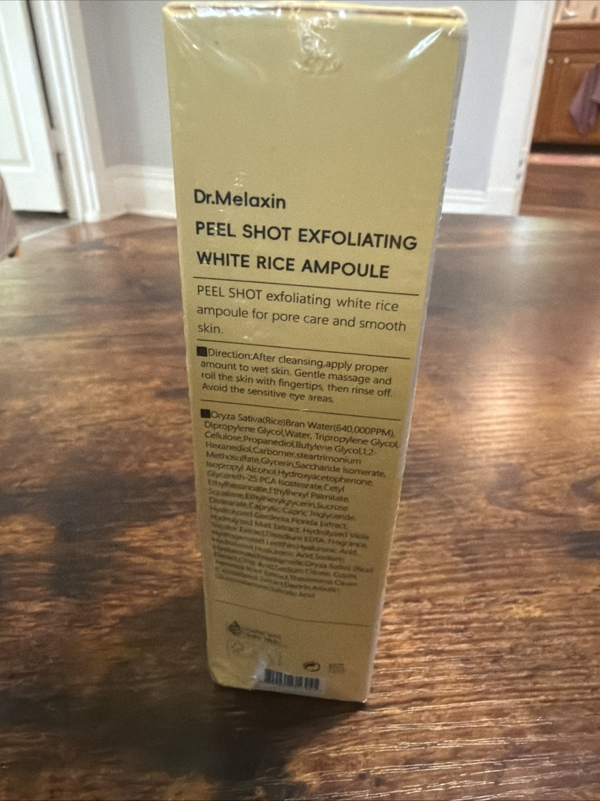 Hydrating Rice Bran Niacinamide Face Serum - 2.7 fl oz | Dr.Melaxin Peel Shot PS