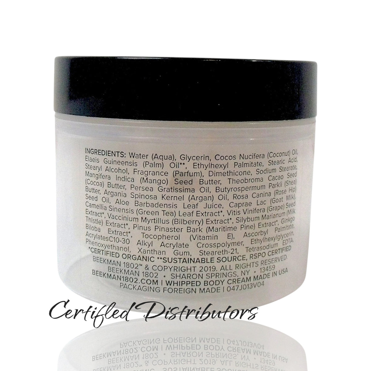 Goat Milk Whipped Body Cream 4-Pack - Vanilla, Grapefruit, Fresh Air & Pure