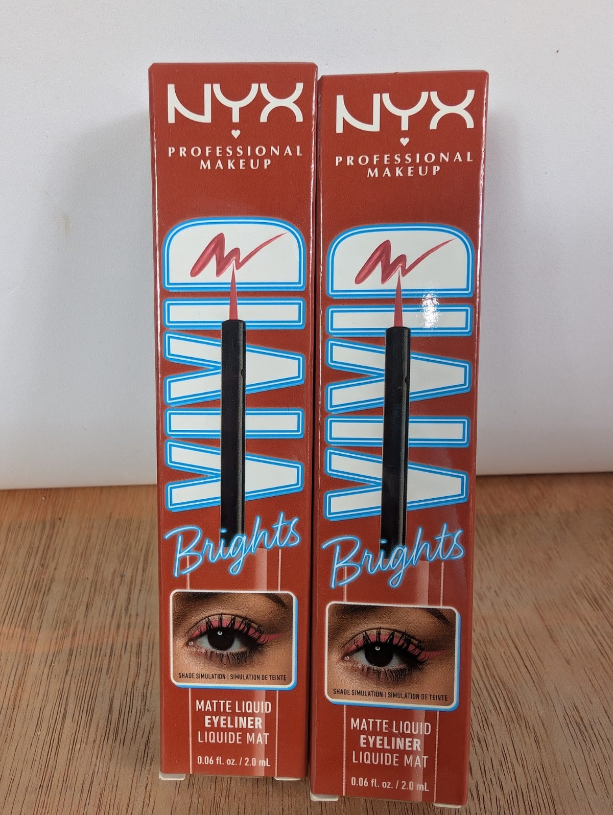 Liquid Eyeliner Pen in Red - Vivid Brights, Long-Lasting & Precise