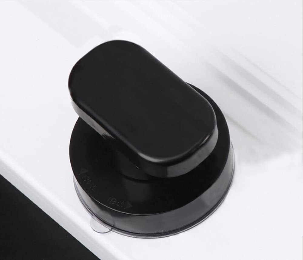 Suction Cup Glass Mirror Door Handle - Heavy Duty Bathroom Shower Grab Bar